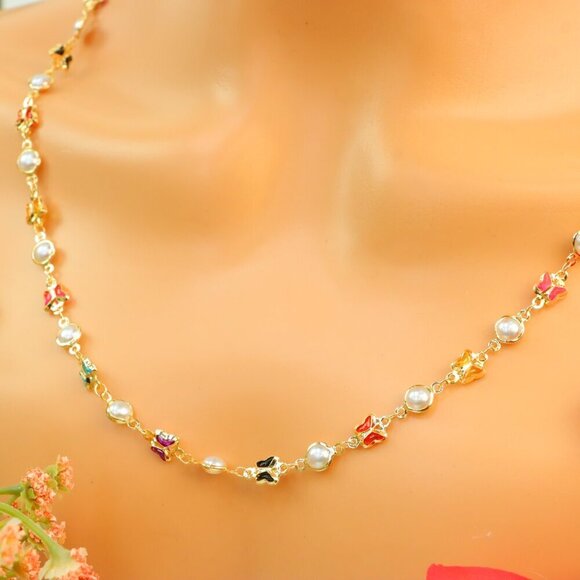 "New Beautiful Design Necklace Chain for Women/Girls, Gift, N564 - Picture 7 of 10